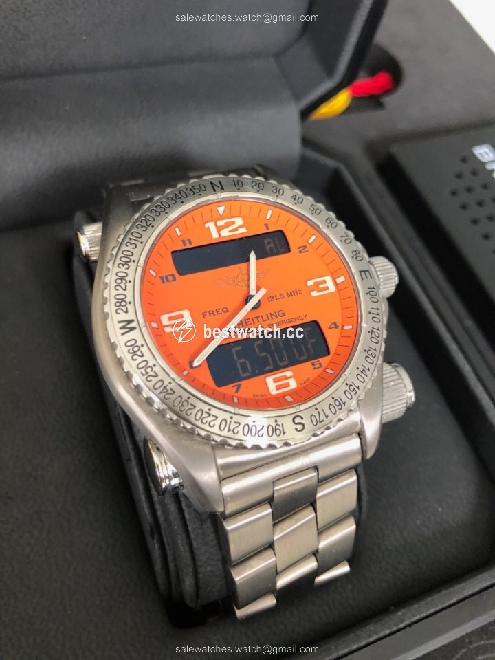 IMG_9086 Breitling Emergency Mens watch Unisex Quartz Titanium E7632110 3