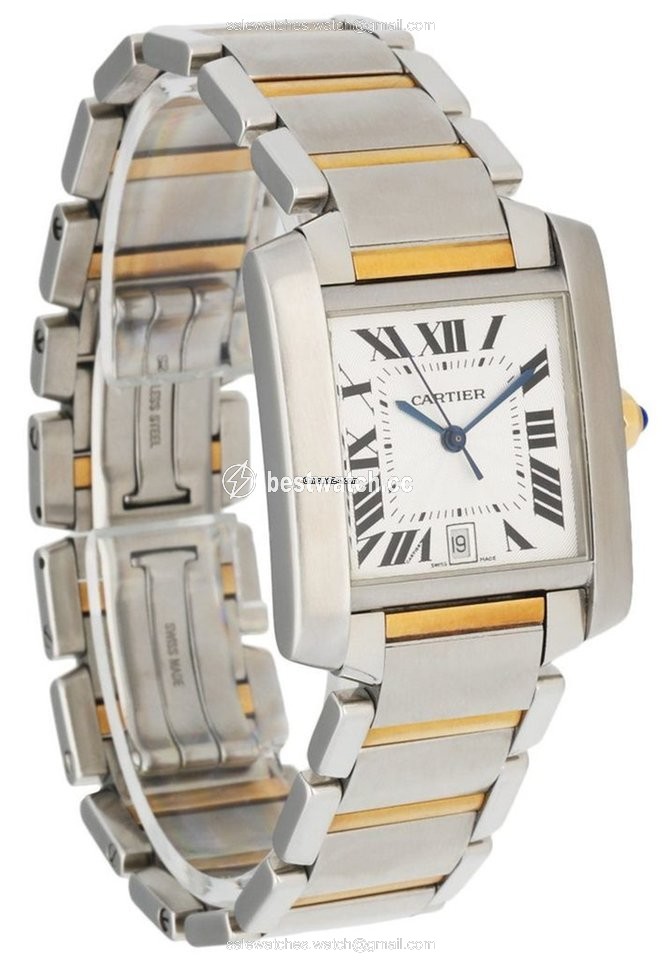 Cartier Tank Francaise Mens watch Unisex Automatic Steel 2302 3