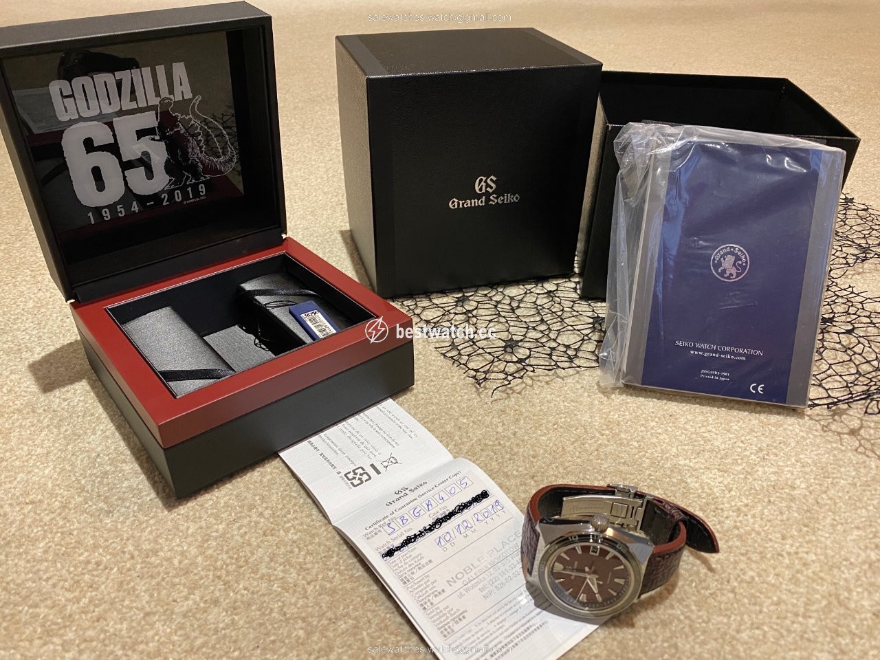 Seiko Grand Seiko Mens watch Unisex Automatic Titanium sbga405 3