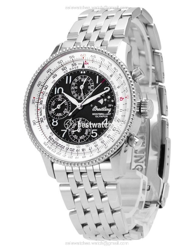 IMG_9086 Breitling Montbrillant Olympus Mens watch Unisex Automatic Steel A19350 3
