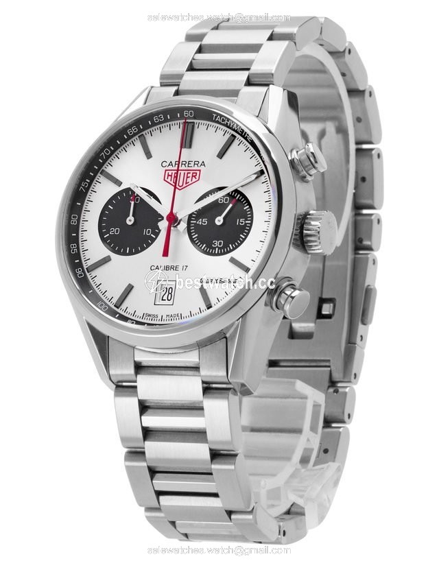 IMG_9086 TAG Heuer Carrera Calibre 17 Mens watch Unisex Automatic Steel CV211E.BA0739 3