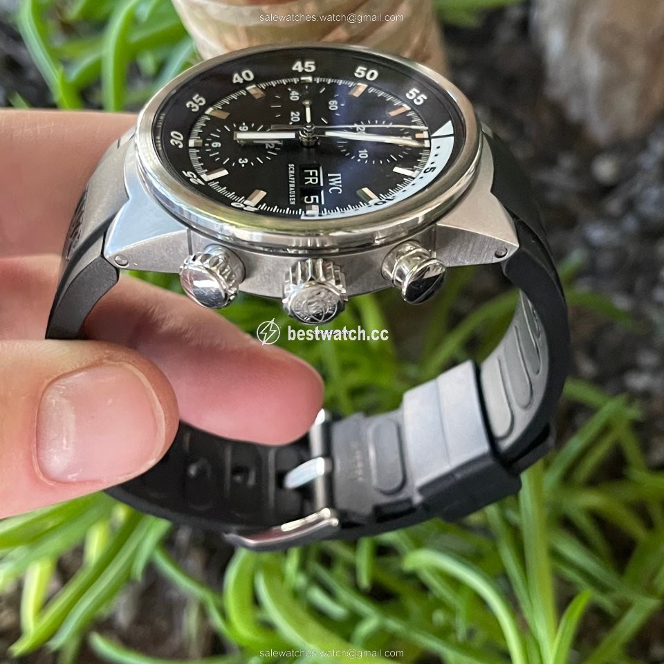 IWC Aquatimer Chronograph Mens watch Unisex Automatic Steel IW371933 3
