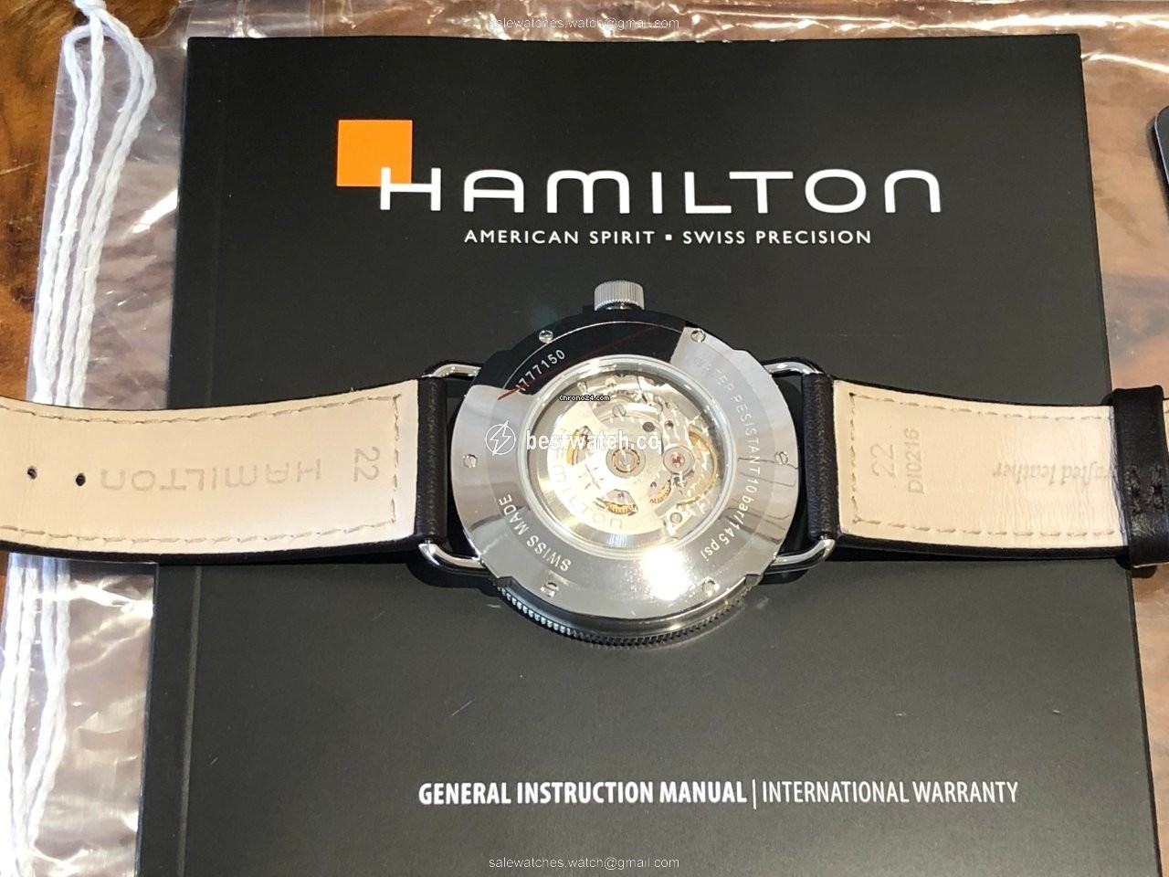 Hamilton Khaki Navy Pioneer Mens watch Unisex Automatic Steel H777150 3