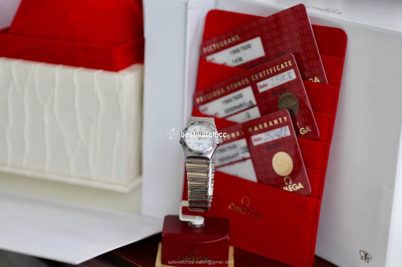 IMG_9086 Omega Constellation Womens watch Quartz Steel 1566.76.00 3