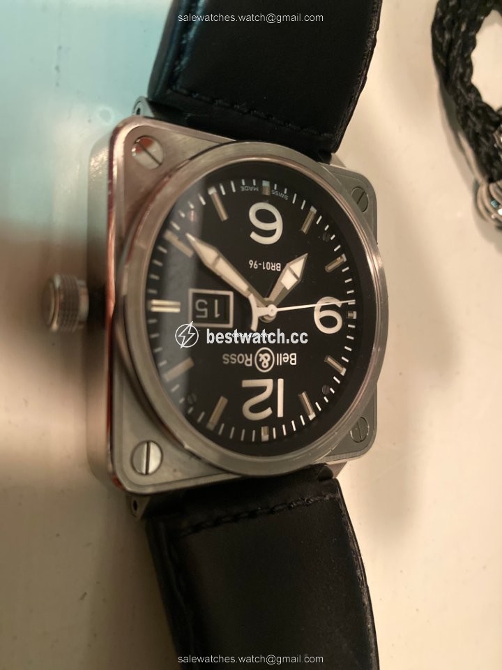 IMG_9086 Bell & Ross BR 01-96 Grande Date Mens watch Unisex Automatic Steel BR01-96 3
