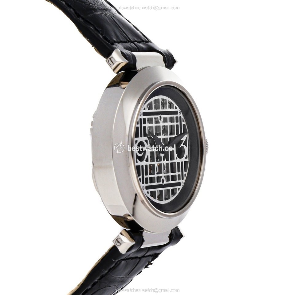Cartier Pasha Mens watch Unisex Automatic White gold W3017751 3