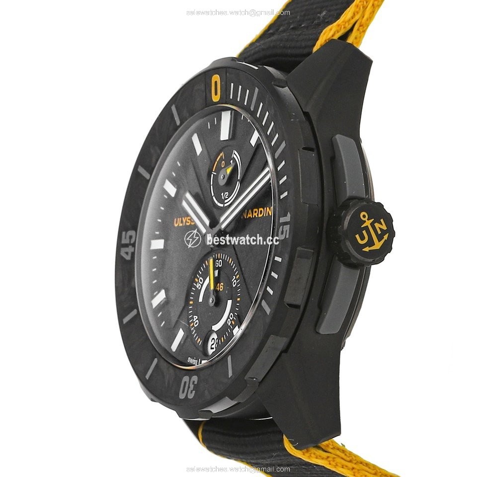 IMG_9086 Ulysse Nardin Marine Mens watch Unisex Automatic Titanium 1183-170 92-CAP 3