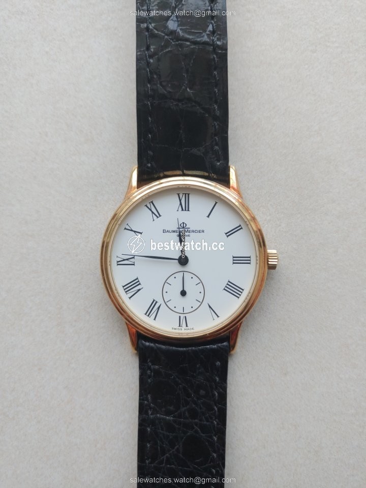 IMG_9086 Baume & Mercier Classima Mens watch Unisex Manual winding Yellow gold MV045088 3