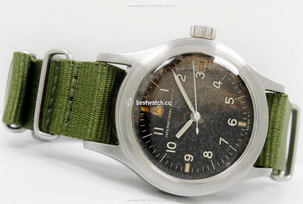 IMG_9086 IWC Pilot Mark Mens watch Unisex Manual winding Steel Cal 89 3