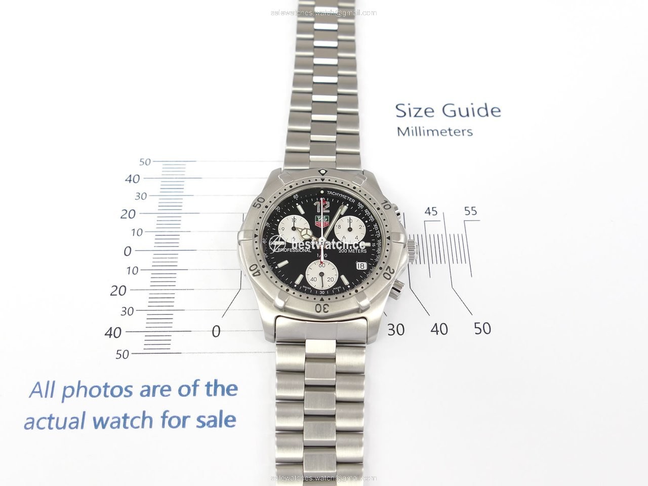 IMG_9086 TAG Heuer 2000 Mens watch Unisex Quartz Steel CK1110.BA0331 3