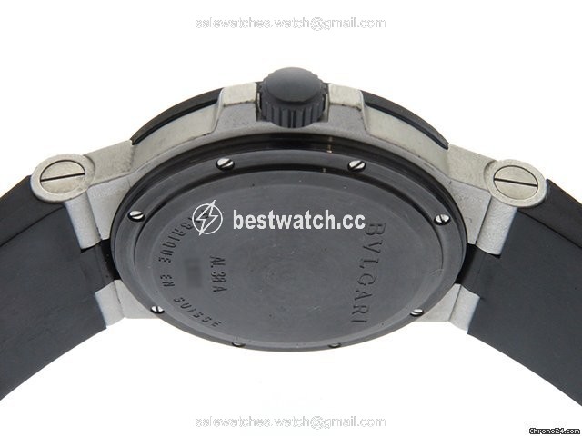 Bulgari Diagono Mens watch Unisex Automatic Aluminum AL38A 3