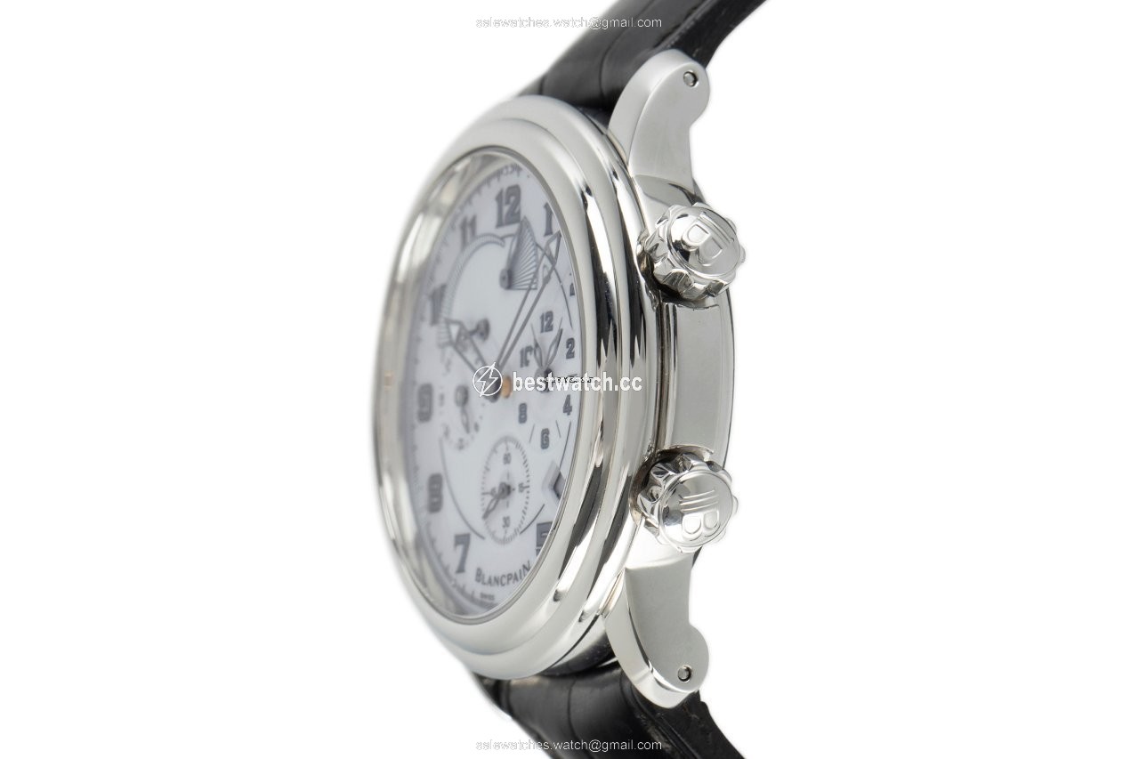 IMG_9086 Blancpain Leman Reveil GMT Mens watch Unisex Automatic Steel 2041-1542M-53B 3