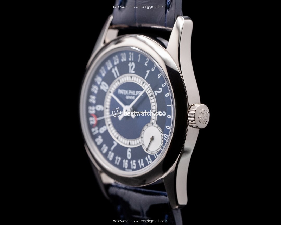 IMG_9086 Patek Philippe Calatrava Mens watch Unisex Automatic White gold 6000G-012 3