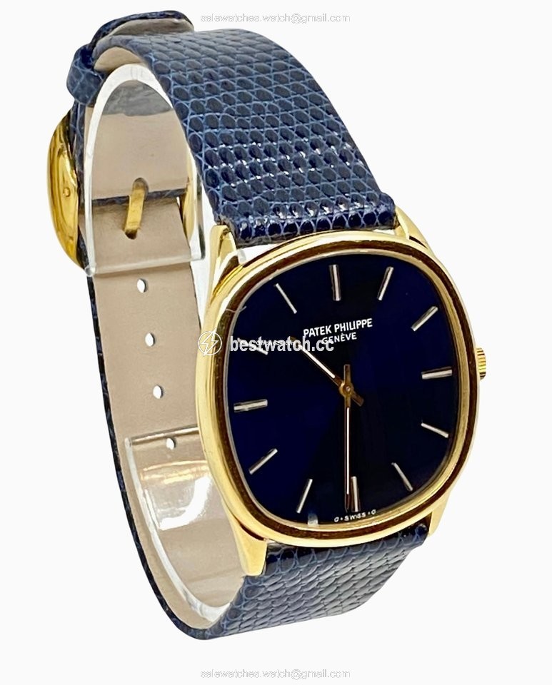 IMG_9086 Patek Philippe Golden Ellipse Mens watch Unisex Yellow gold 3844 3