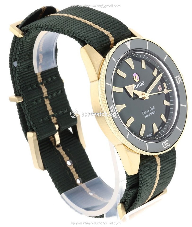IMG_9086 Rado HyperChrome Captain Cook Mens watch Unisex Automatic Bronze R32504317 3