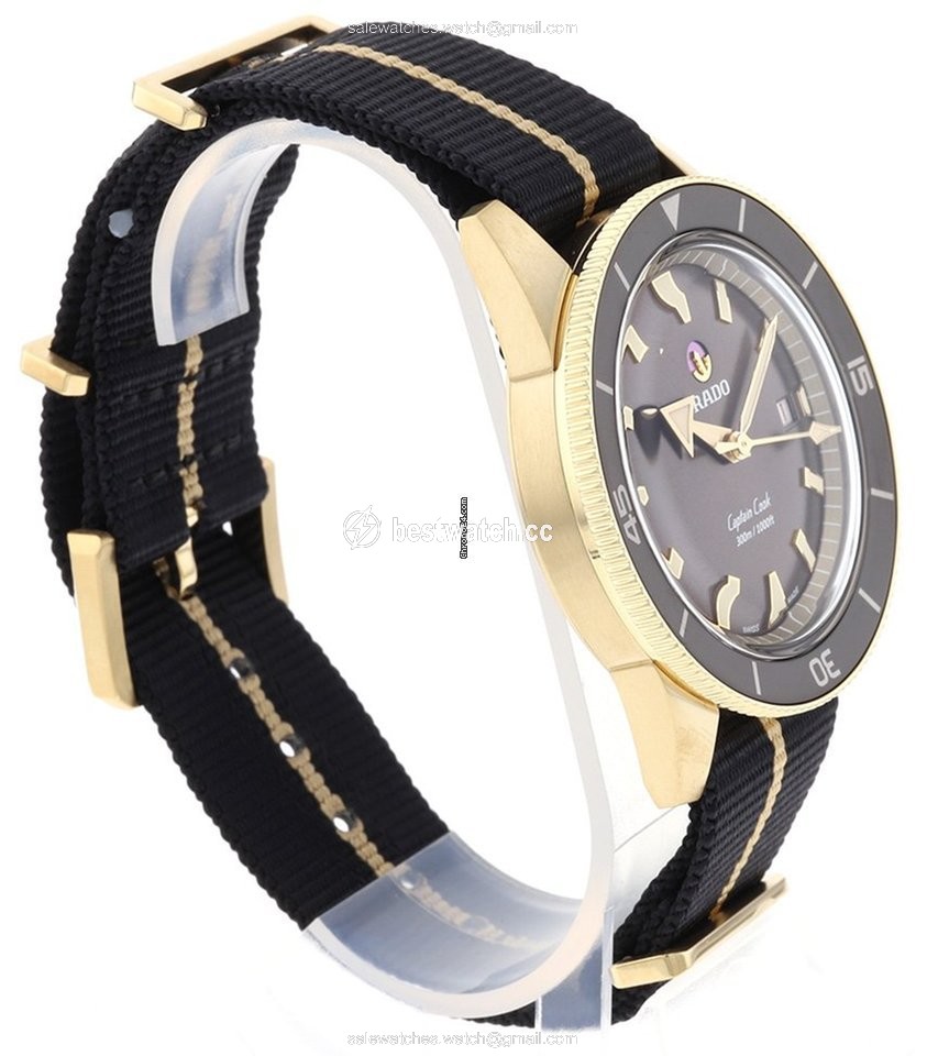 IMG_9086 Rado HyperChrome Captain Cook Mens watch Unisex Automatic Bronze R32504307 3