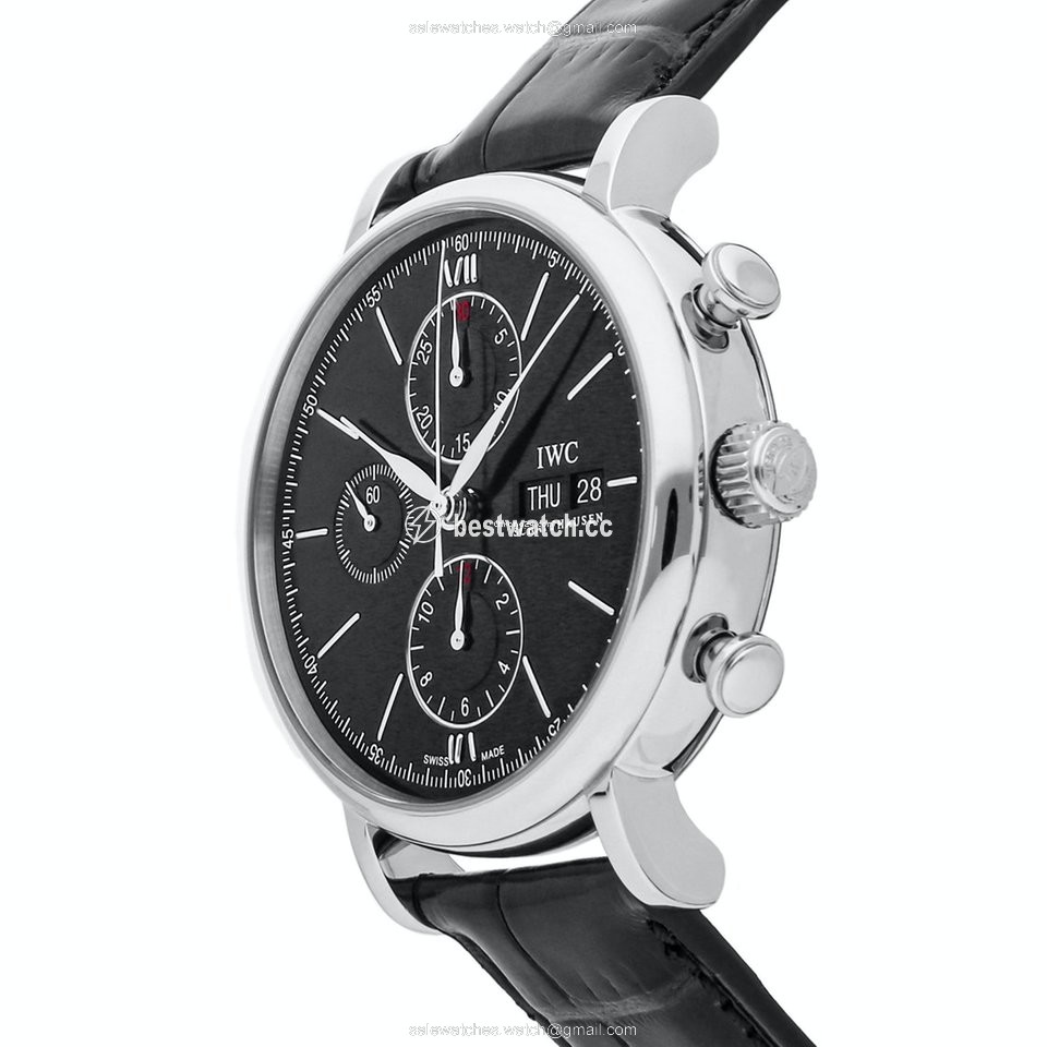 IMG_9086 IWC Portofino Chronograph Mens watch Unisex Automatic Steel IW3910-08 3