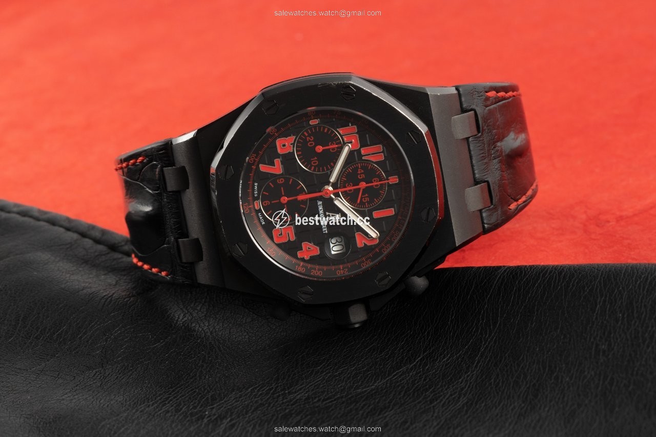 IMG_9086 Audemars Piguet Royal Oak Offshore Chronograph Mens watch Unisex Automatic Steel 26186SN.OO.D101CR.01 3
