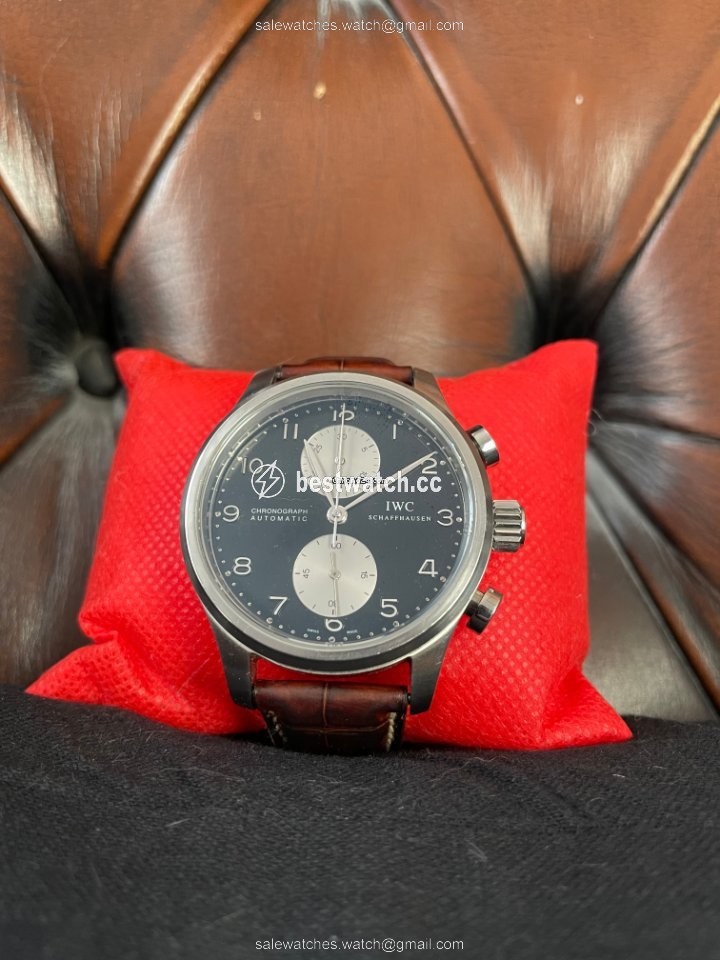 IMG_9086 IWC Portuguese Chronograph Mens watch Unisex Automatic Steel IW371404 3