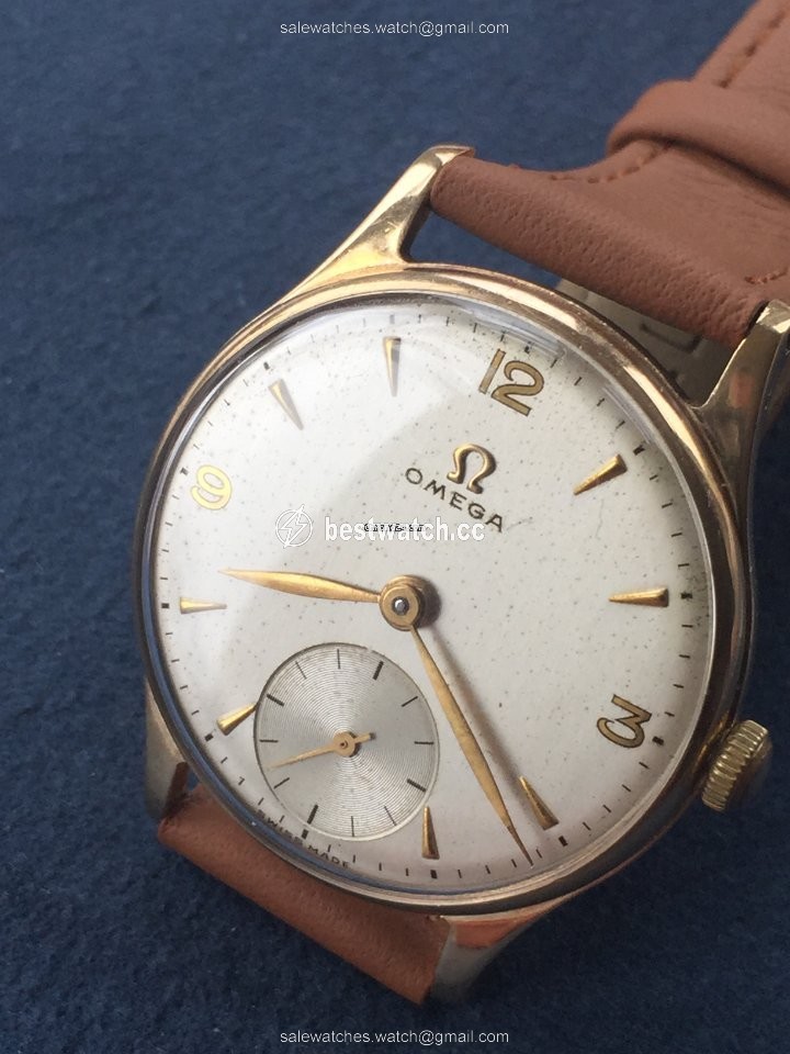 Omega Mens watch Unisex Manual winding Yellow gold 12320 3