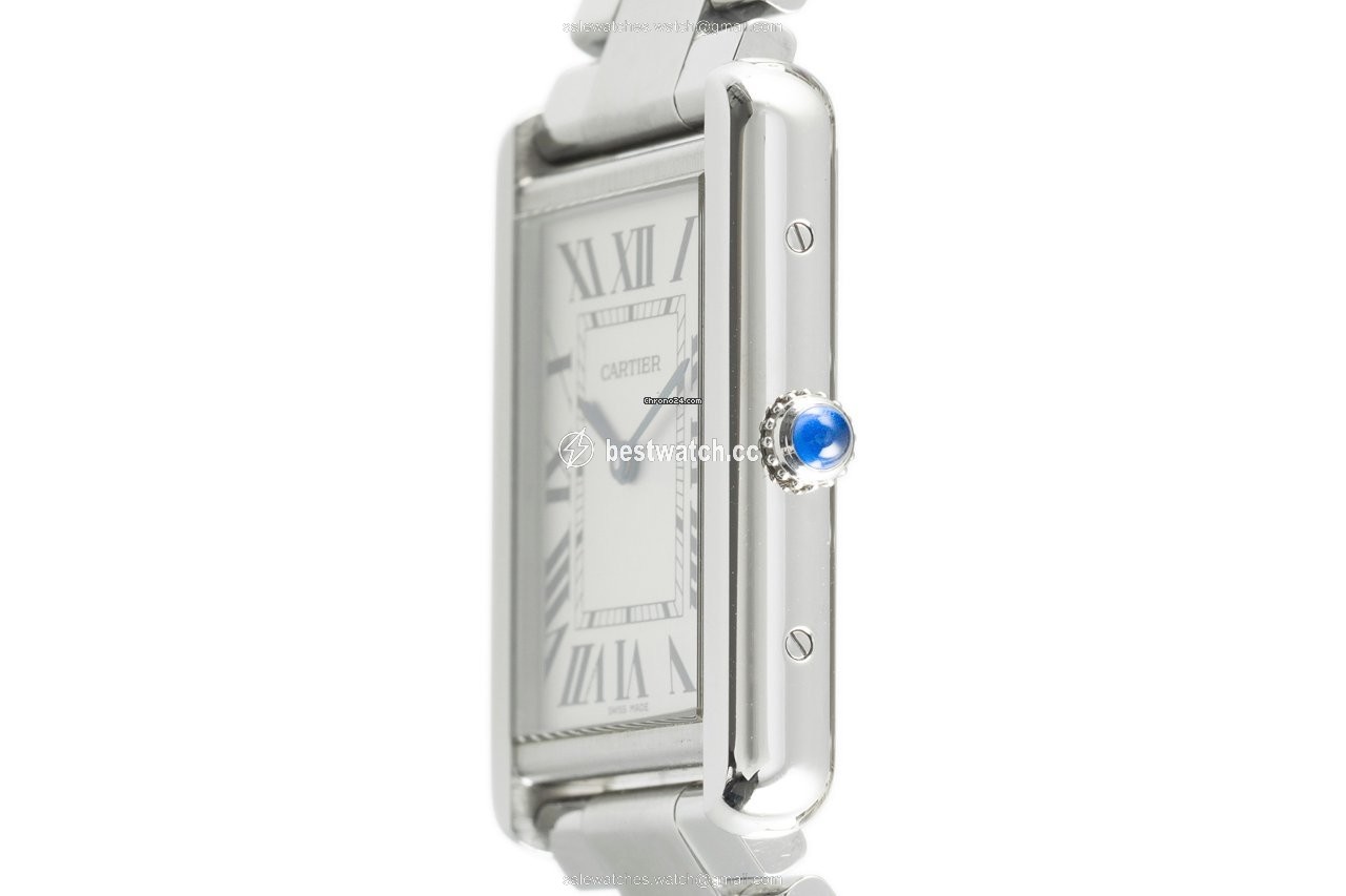 IMG_9086 Cartier Tank Solo Mens watch Unisex Quartz Steel 3169 3