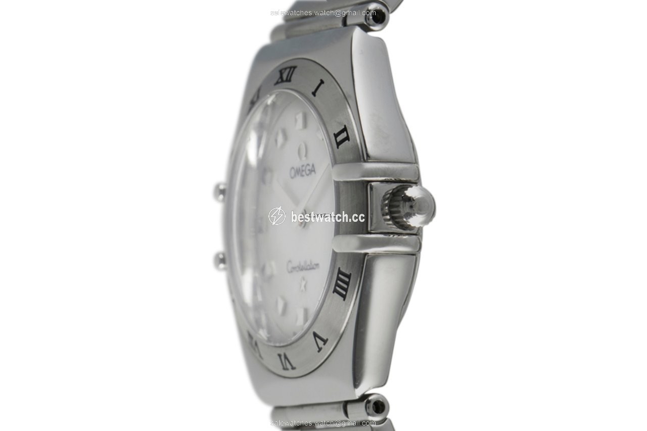 IMG_9086 Omega Constellation Ladies Womens watch Quartz Steel 795.1241 3