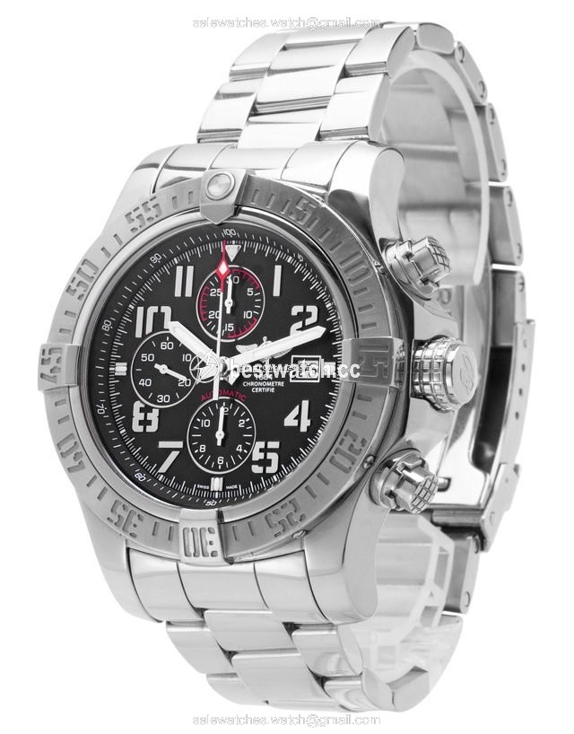 IMG_9086 Breitling Super Avenger II Mens watch Unisex Automatic Steel A1337111.BC28.168A 3