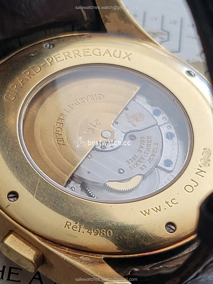 IMG_9086 Girard Perregaux WW.TC Mens watch Unisex Automatic Yellow gold 4980 3
