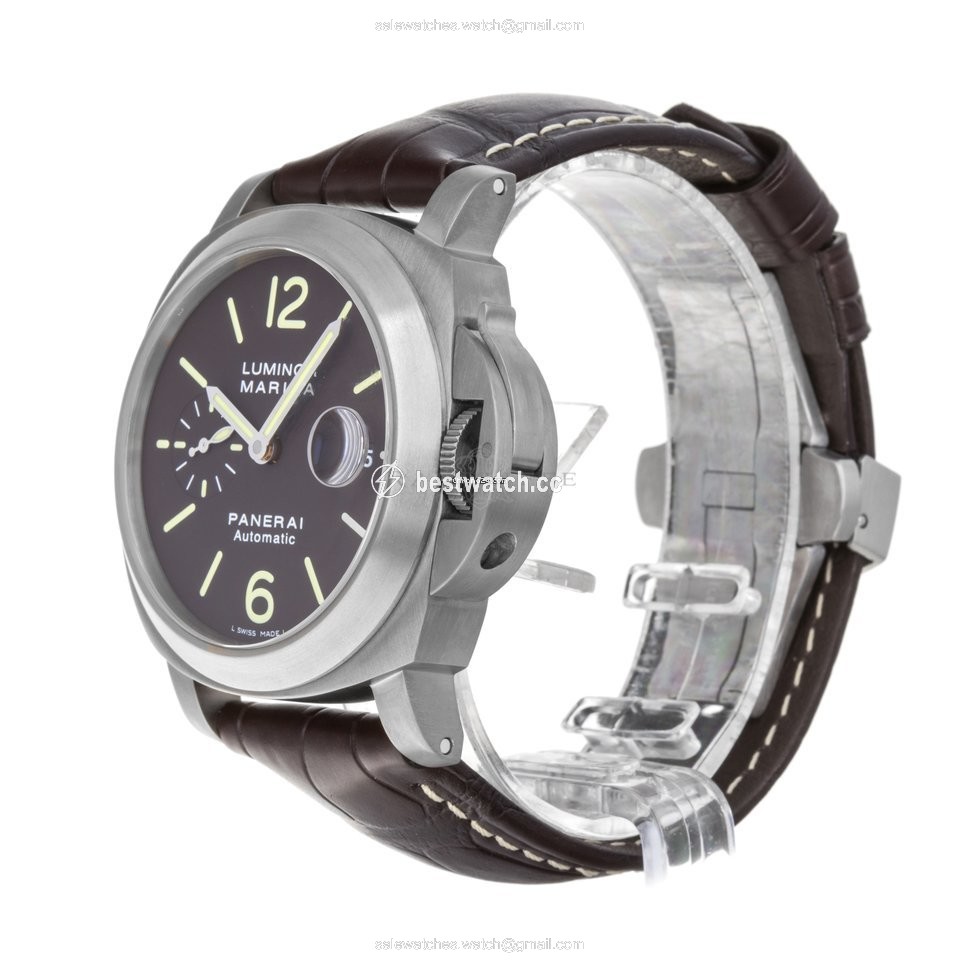 IMG_9086 Panerai Luminor Marina Automatic Mens watch Unisex Automatic Titanium PAM 00240 3