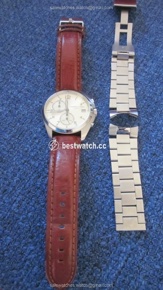 Hamilton Khaki Pilot Pioneer Mens watch Unisex Quartz Steel H76512155 3