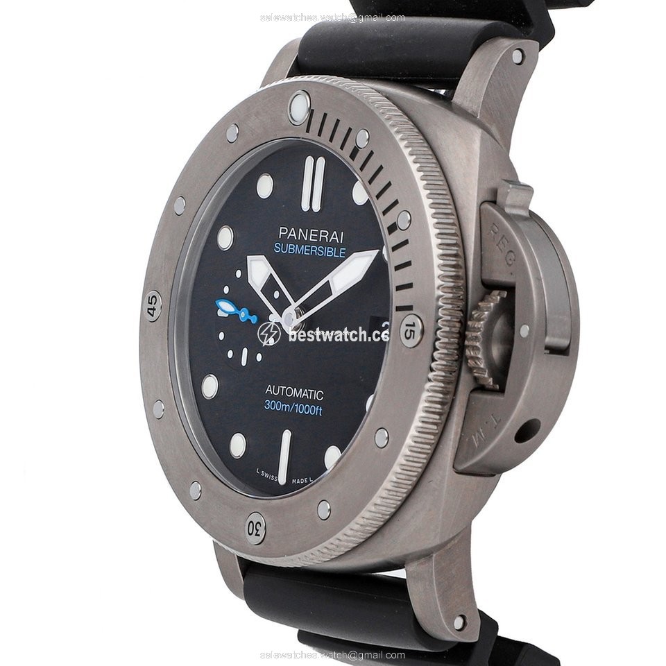 IMG_9086 Panerai Luminor Submersible 1950 3 Days Automatic Mens watch Unisex Automatic Titanium PAM01305 3