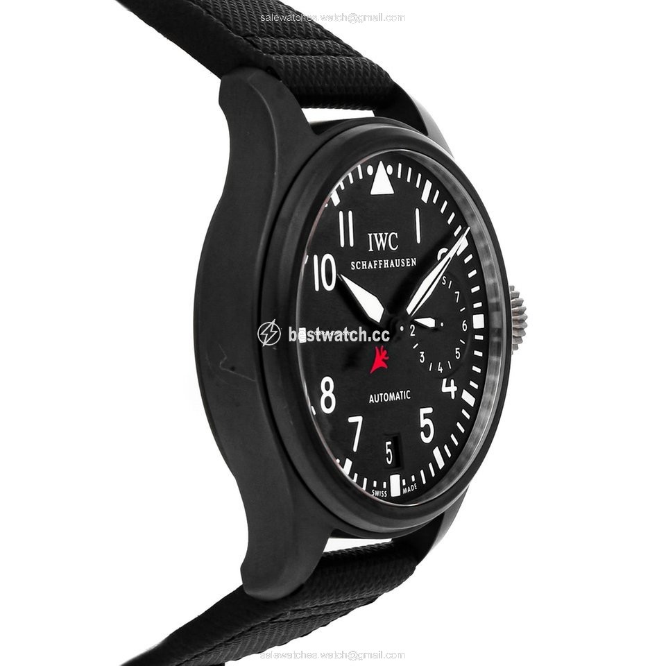 IMG_9086 IWC Big Pilot Top Gun Mens watch Unisex Automatic Ceramic IW5019-01 3