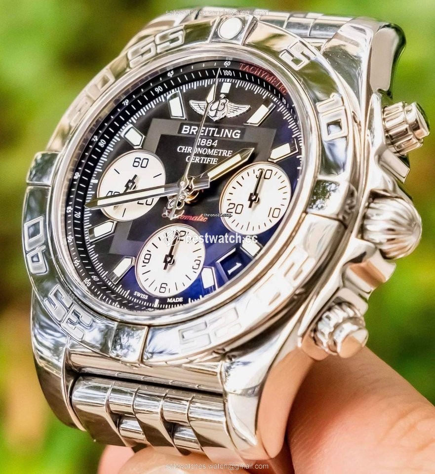 IMG_9086 Breitling Chronomat 41 Mens watch Unisex Automatic Steel AB014012 BA52 3