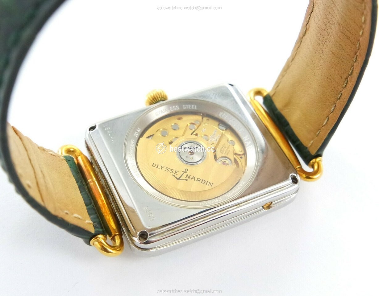IMG_9086 Ulysse Nardin Michelangelo Automatic Gold Steel 164-44 3