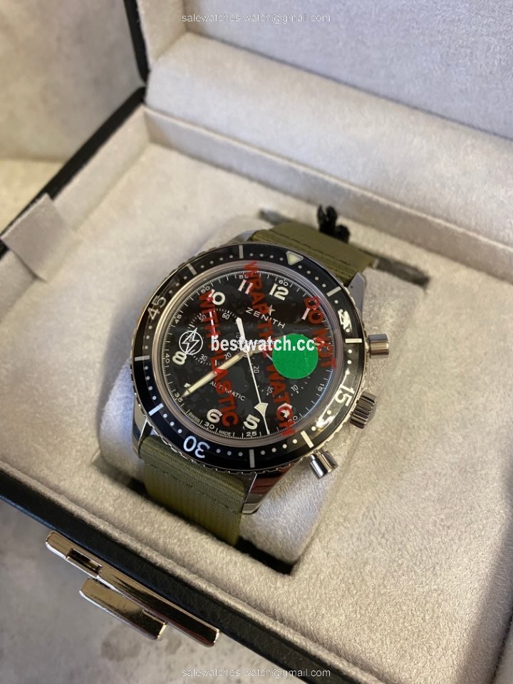 Zenith Pilot Mens watch Unisex Automatic Steel 03.2240.4069 21.C803 3