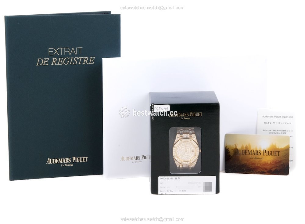 IMG_9086 Audemars Piguet Womens watch Quartz Yellow gold 56343BA.ZZ.0699BA.01 3