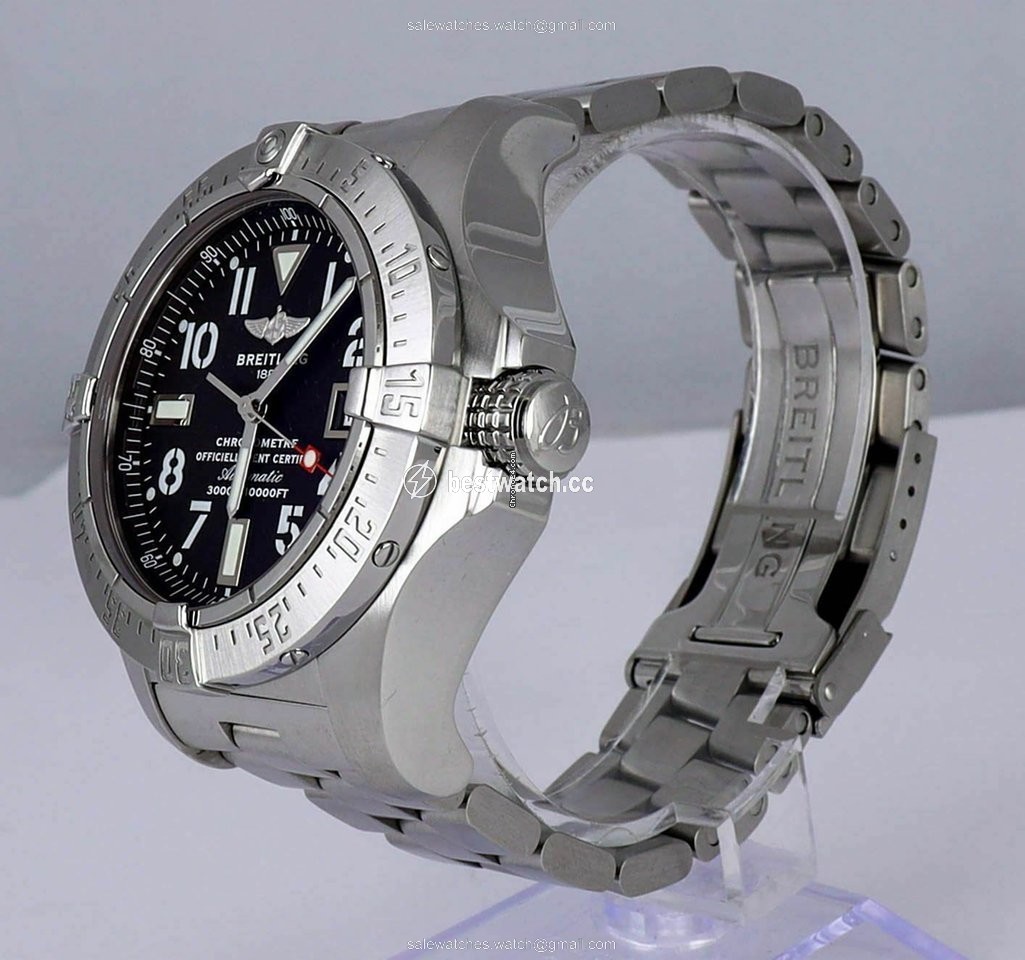 IMG_9086 Breitling Avenger Seawolf Mens watch Unisex Automatic Steel A1733010 3