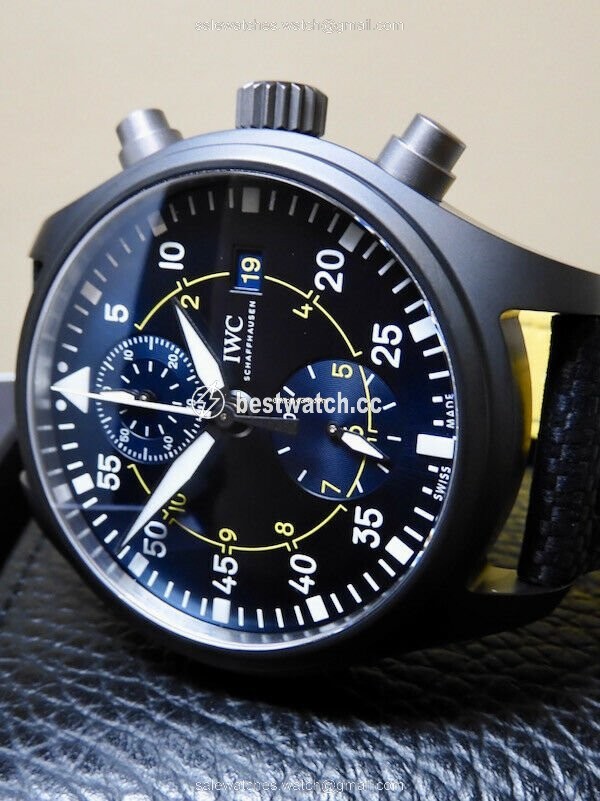 IMG_9086 IWC Pilot Chronograph Top Gun Automatic Ceramic 389008 3