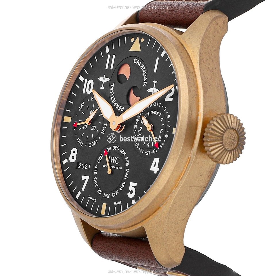 IMG_9086 IWC Big Pilot Mens watch Unisex Automatic Bronze IW5036-01 3