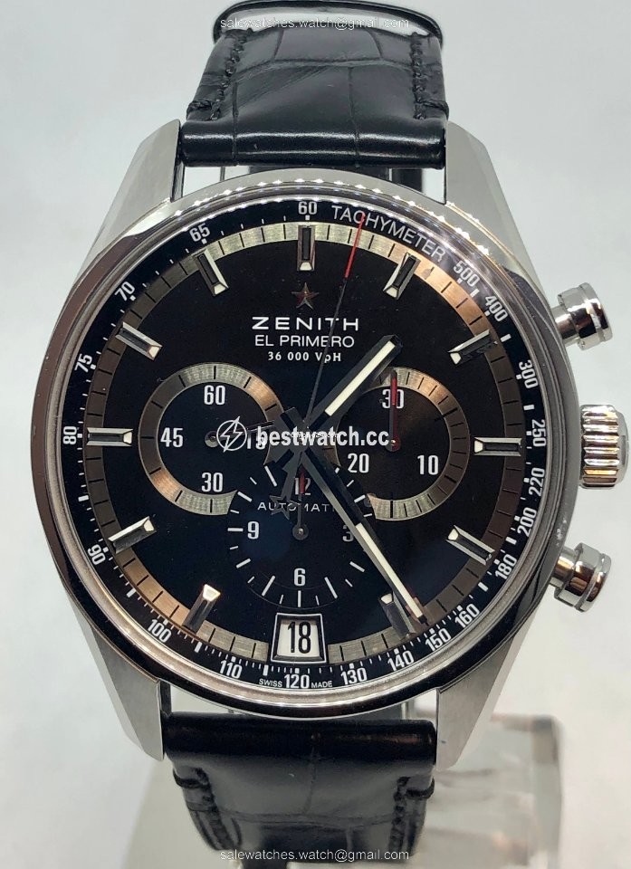 IMG_9086 Zenith El Primero 36000 VpH Mens watch Unisex Automatic Steel 03.2040.400 21.C496 3