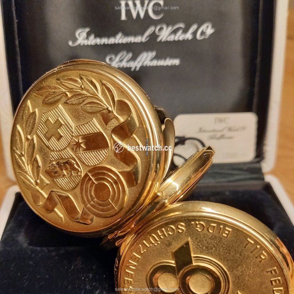IMG_9086 IWC Mens watch Unisex Manual winding Yellow gold 5434-001 3