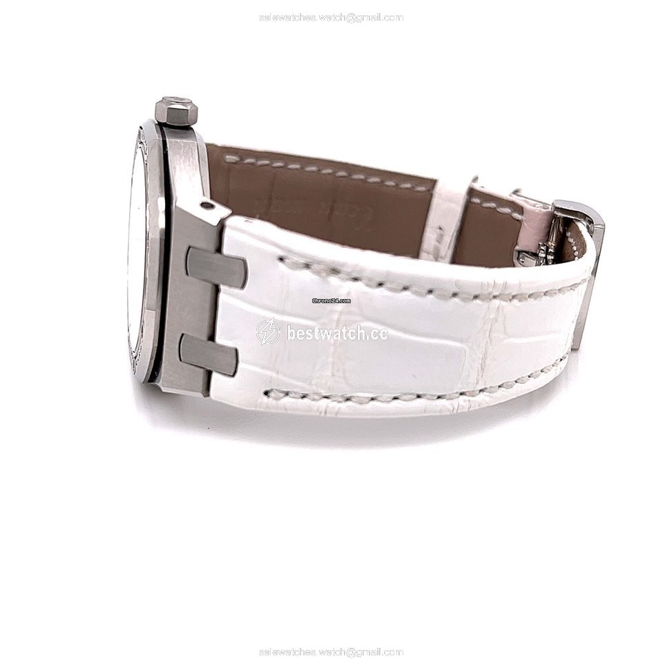 IMG_9086 Audemars Piguet Royal Oak Lady Womens watch Quartz Steel 67651ST.ZZ.D011CR.01 3