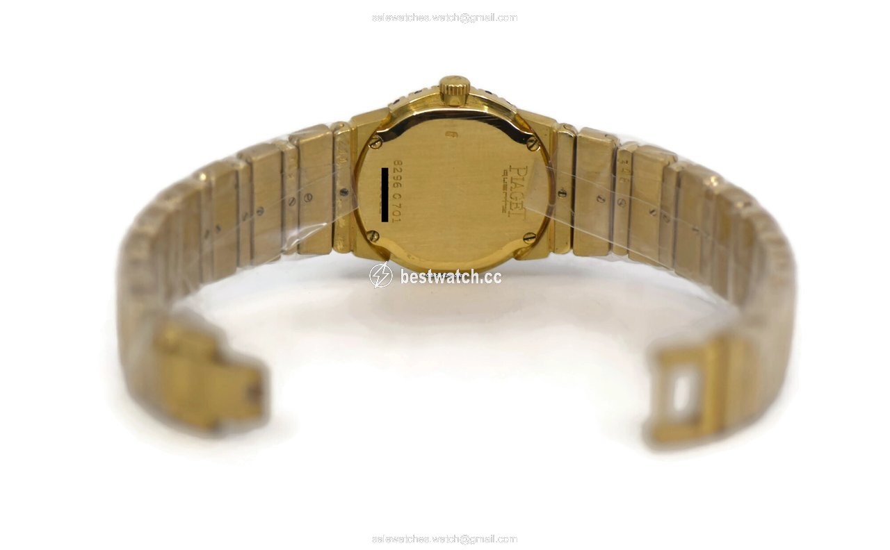 IMG_9086 Piaget Polo Womens watch Quartz Yellow gold 8296 3