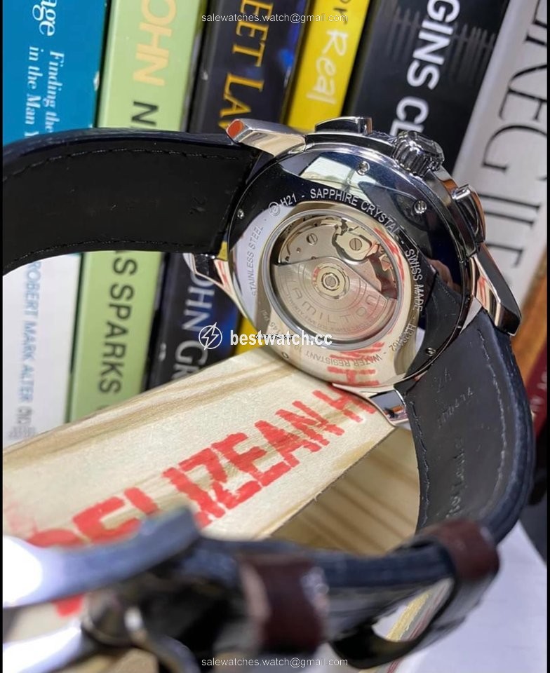 IMG_9086 Hamilton Jazzmaster Auto Chrono Mens watch Unisex Automatic Steel H328160 3