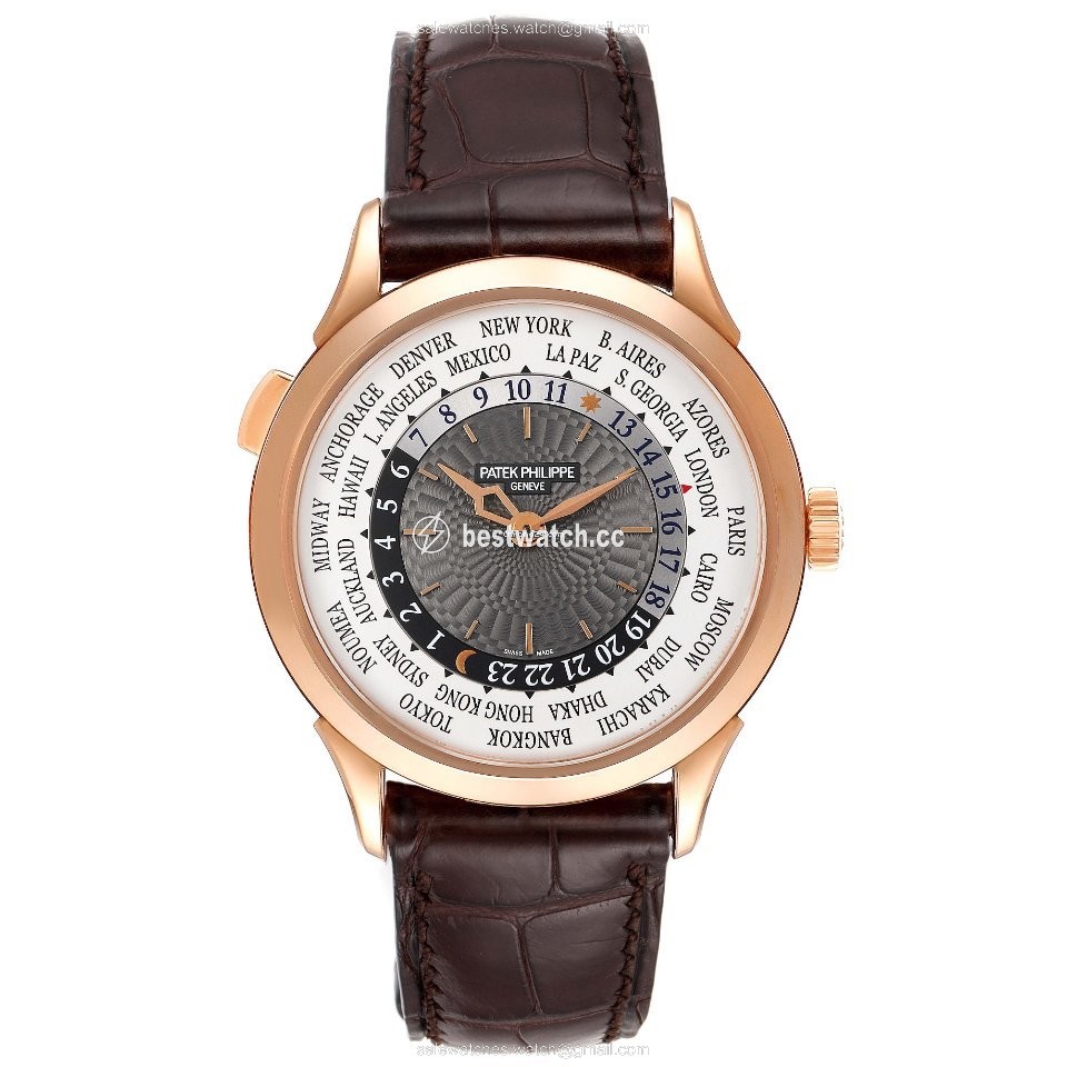 IMG_9086 Patek Philippe World Time Mens watch Unisex Automatic Rose gold 5230R 3