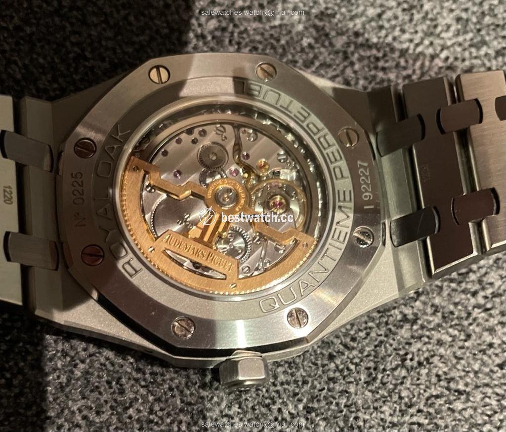 IMG_9086 Audemars Piguet Royal Oak Perpetual Calendar Mens watch Unisex Automatic Steel 26574ST 3
