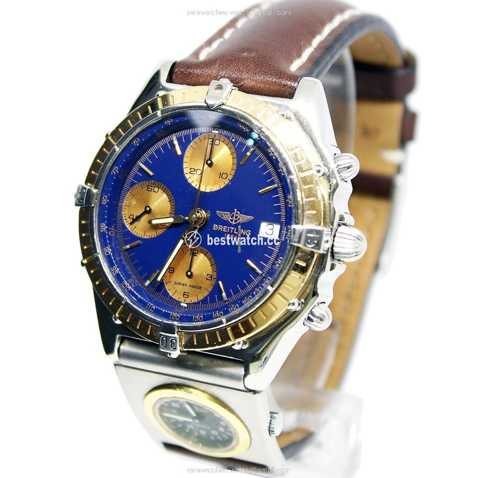 Breitling Chronomat Mens watch Unisex Automatic Gold Steel C13048 3