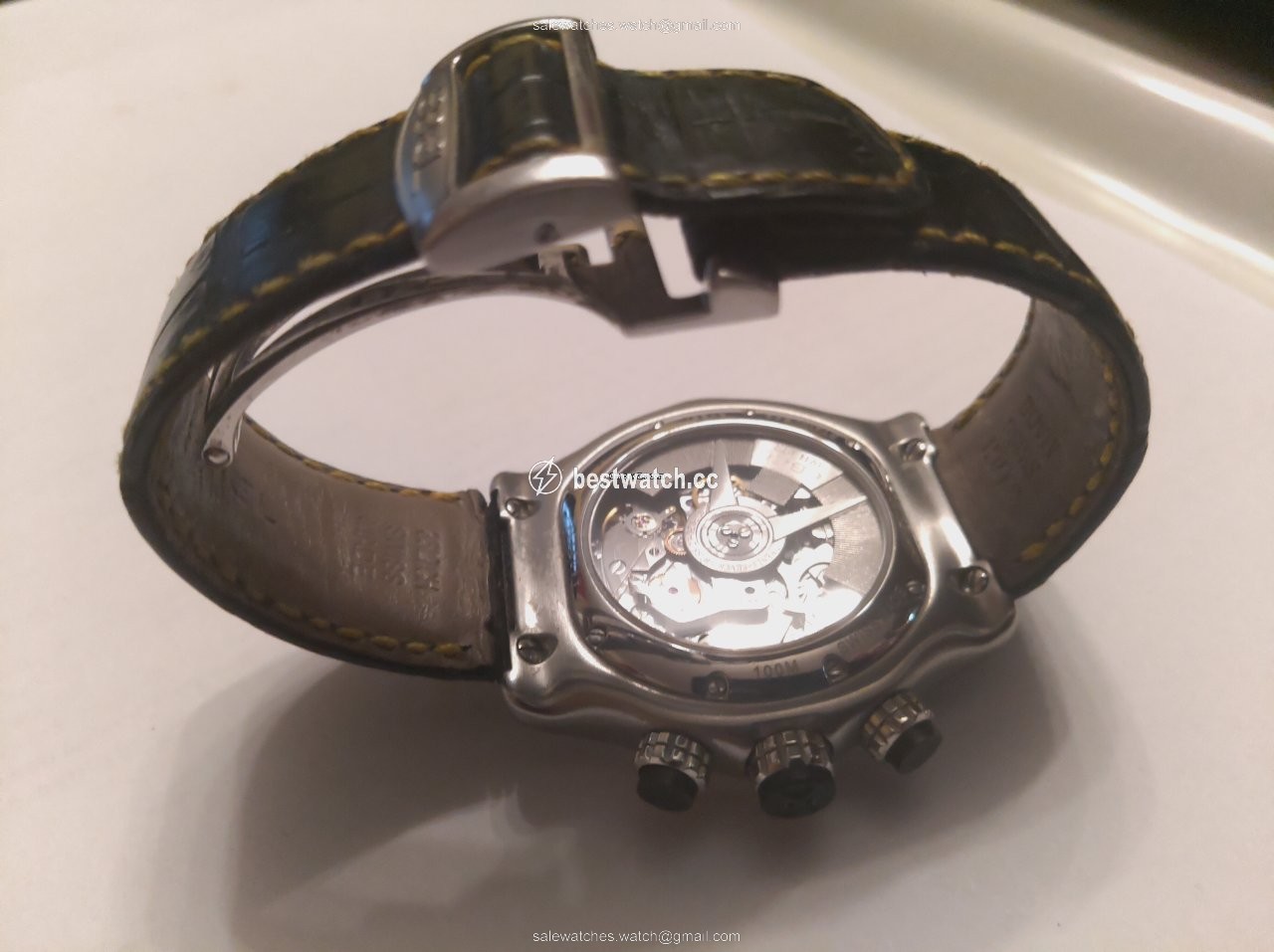IMG_9086 Ebel 1911 BTR Mens watch Unisex Automatic Steel E9137L72 3