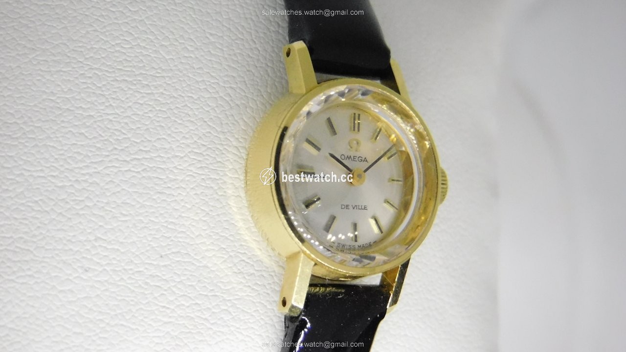 Omega De Ville Womens watch Manual winding Yellow gold 511.227 511227 vintage watch DeVille cal 483 3