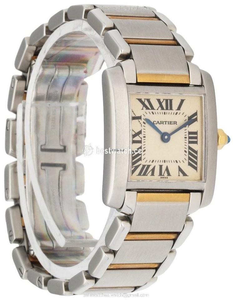 Cartier Tank Francaise Womens watch Quartz Steel 2300 3